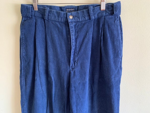 Vintage 80’s 90’s Chaps Ralph Lauren blue corduro… - image 5