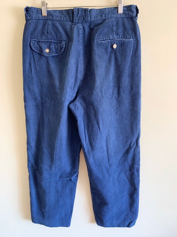 Vintage 80’s 90’s Chaps Ralph Lauren blue corduro… - image 4