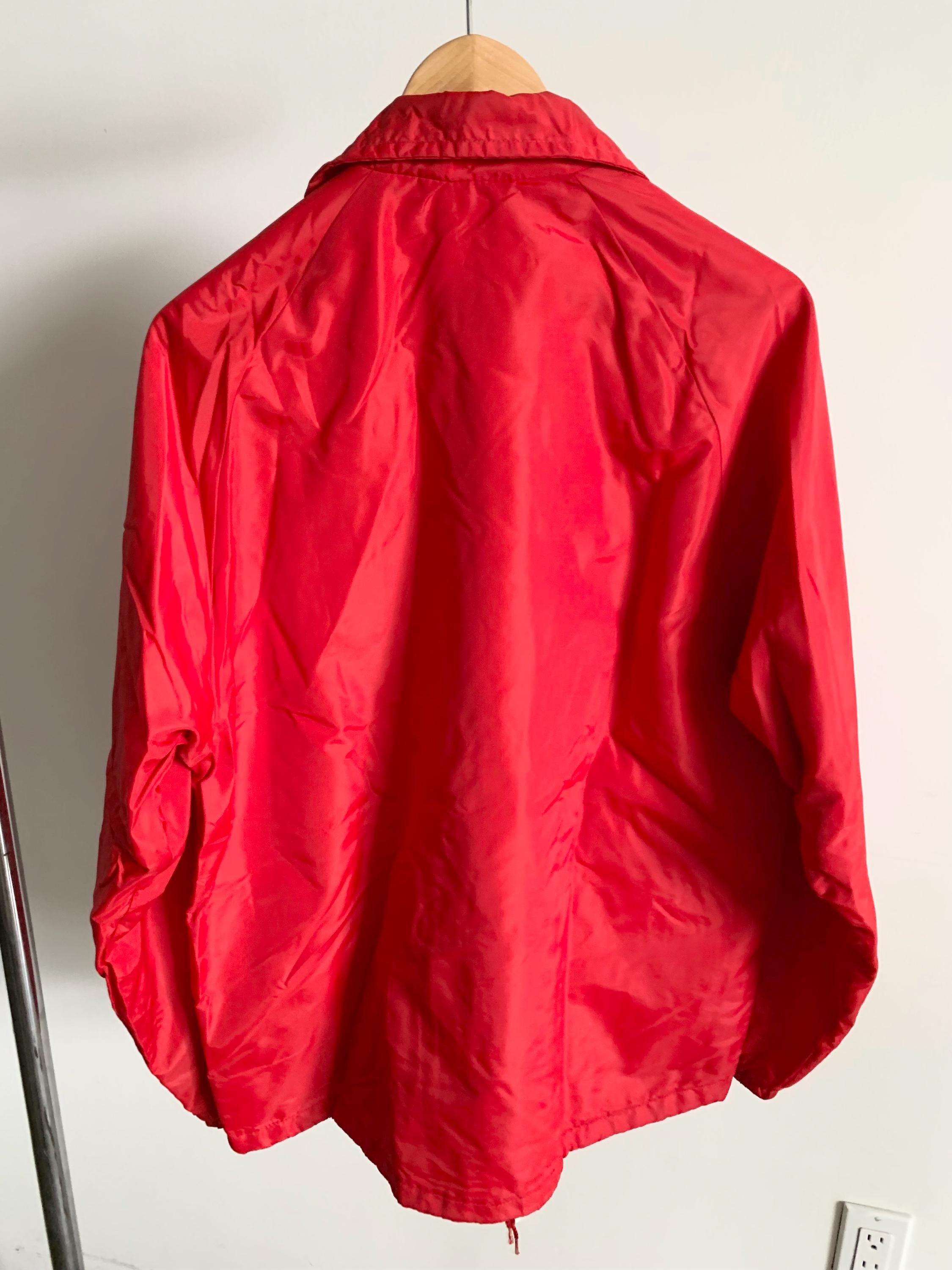 Vintage Marine Corp Jacket Medium 70s Artex USMC Red