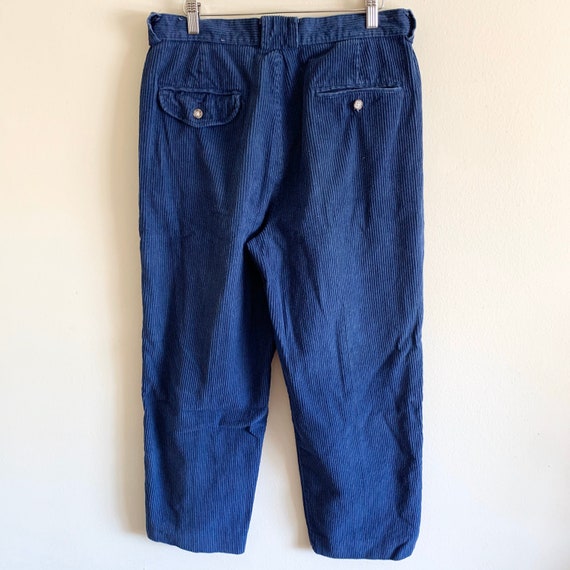 Vintage 80’s 90’s Chaps Ralph Lauren blue corduro… - image 2