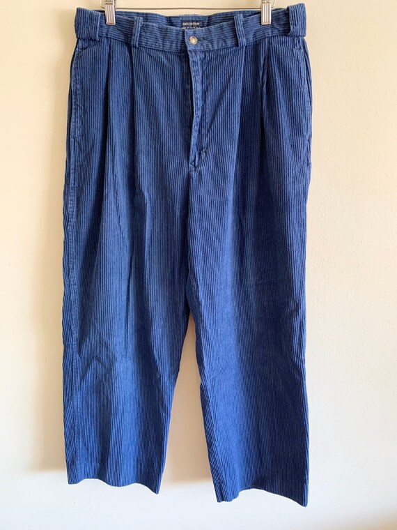 Vintage 80’s 90’s Chaps Ralph Lauren blue corduro… - image 3