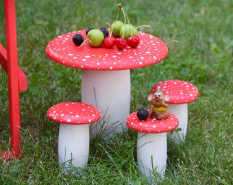 mushroom dining chairs