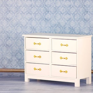 18 inch doll dresser, chest of drawers for dolls up to 21 inch