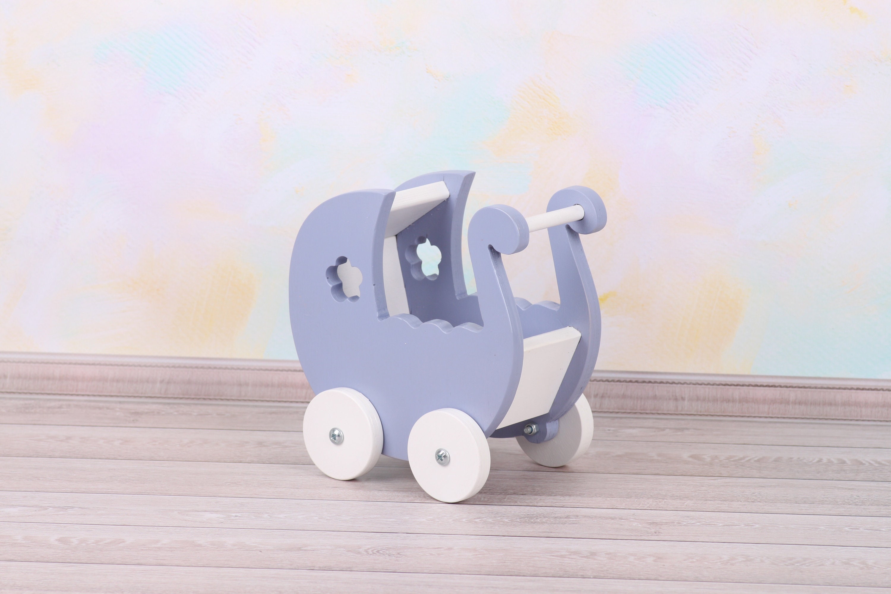 Baby doll carriage miniature toy carriage doll stroller Etsy