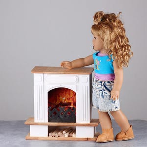 18” doll fireplace 18 inch doll fireplace