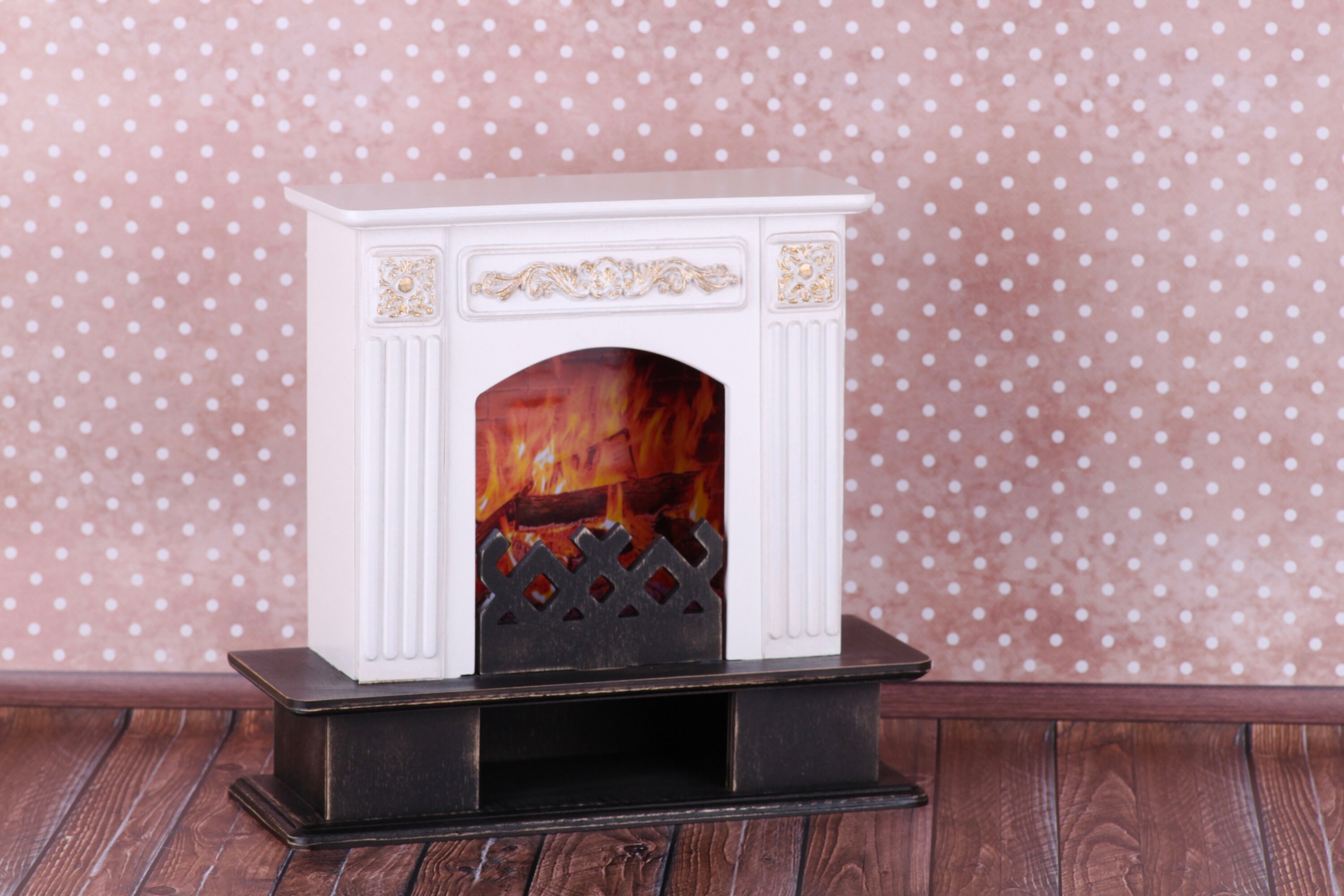 18 inch doll fireplace clearance