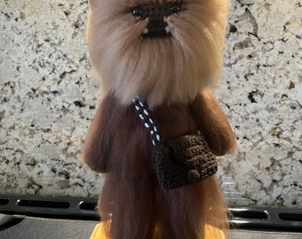 Wookie Chewbacca Crocheted Amigurumi Figurine