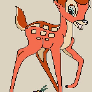 Deer Crochet Graphghan Pattern