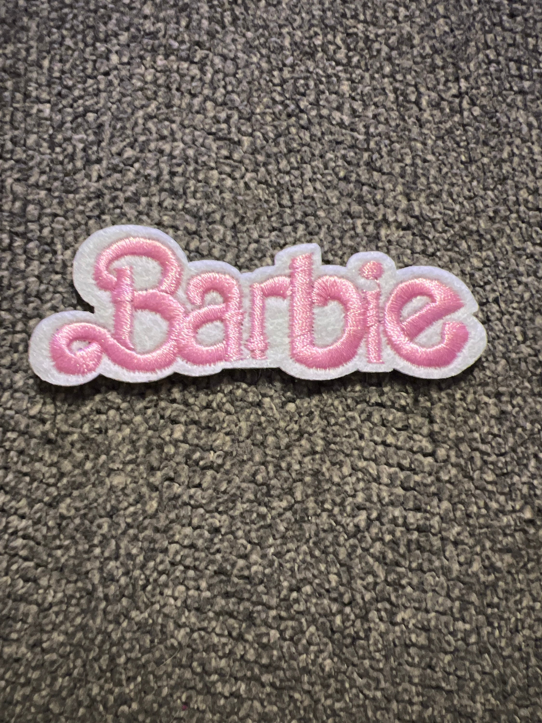 Barbie Embroidery Iron on Patch 