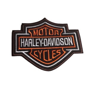 Motorcycle Embroidered Iron On Patch