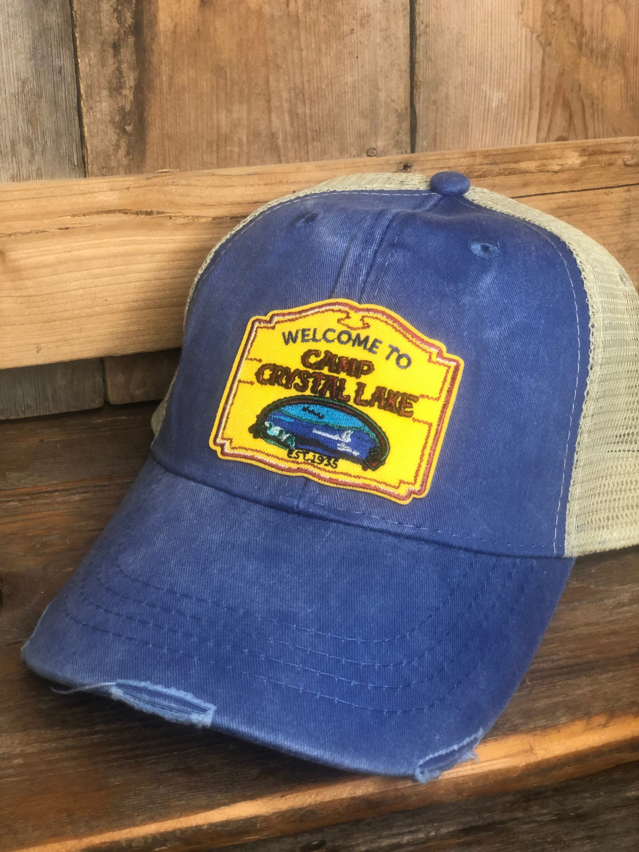 Distressed Trucker Hat - Etsy