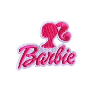 Barbie Rabies 95mm Iron on Patch 
