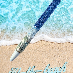 Ocean Magic. Glitter Pen