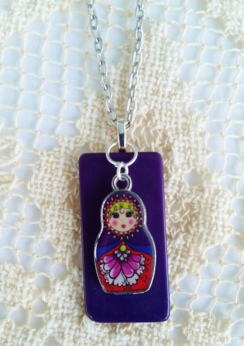 matryoshka necklace