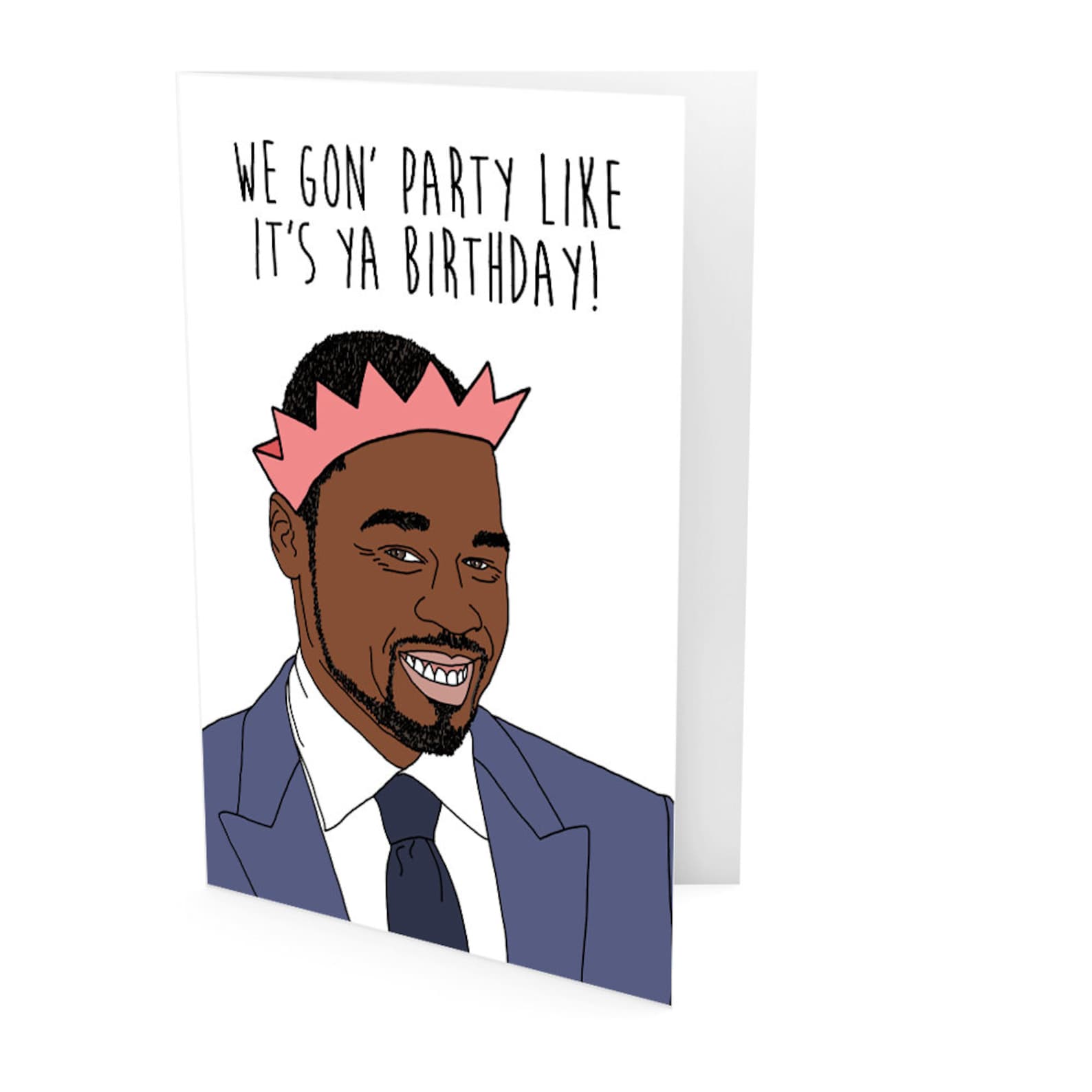 Happy Birthday Greeting Card 50 Cent Birthday Card Birthday | Etsy