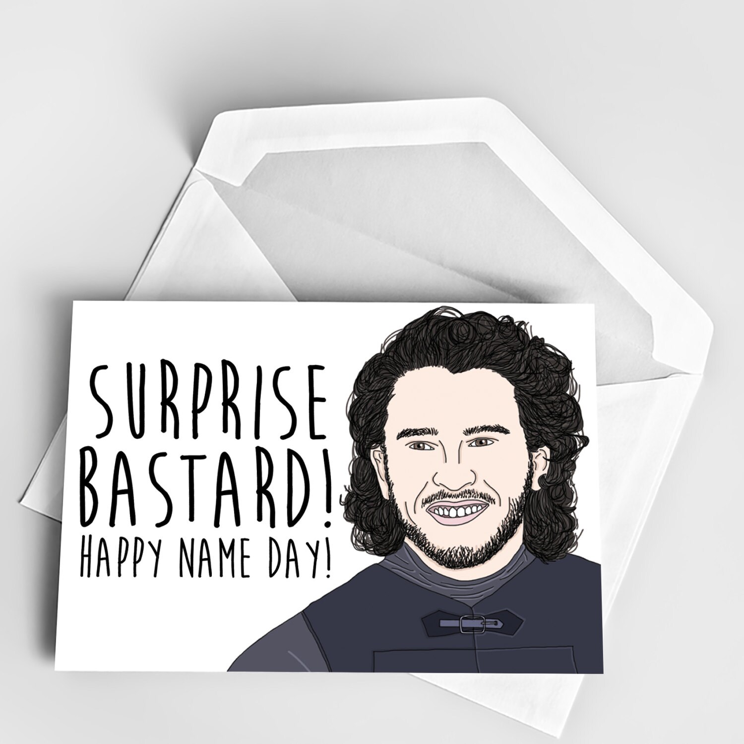 Birthday Card Game of Thrones Birthday Greeting Card Name Etsy