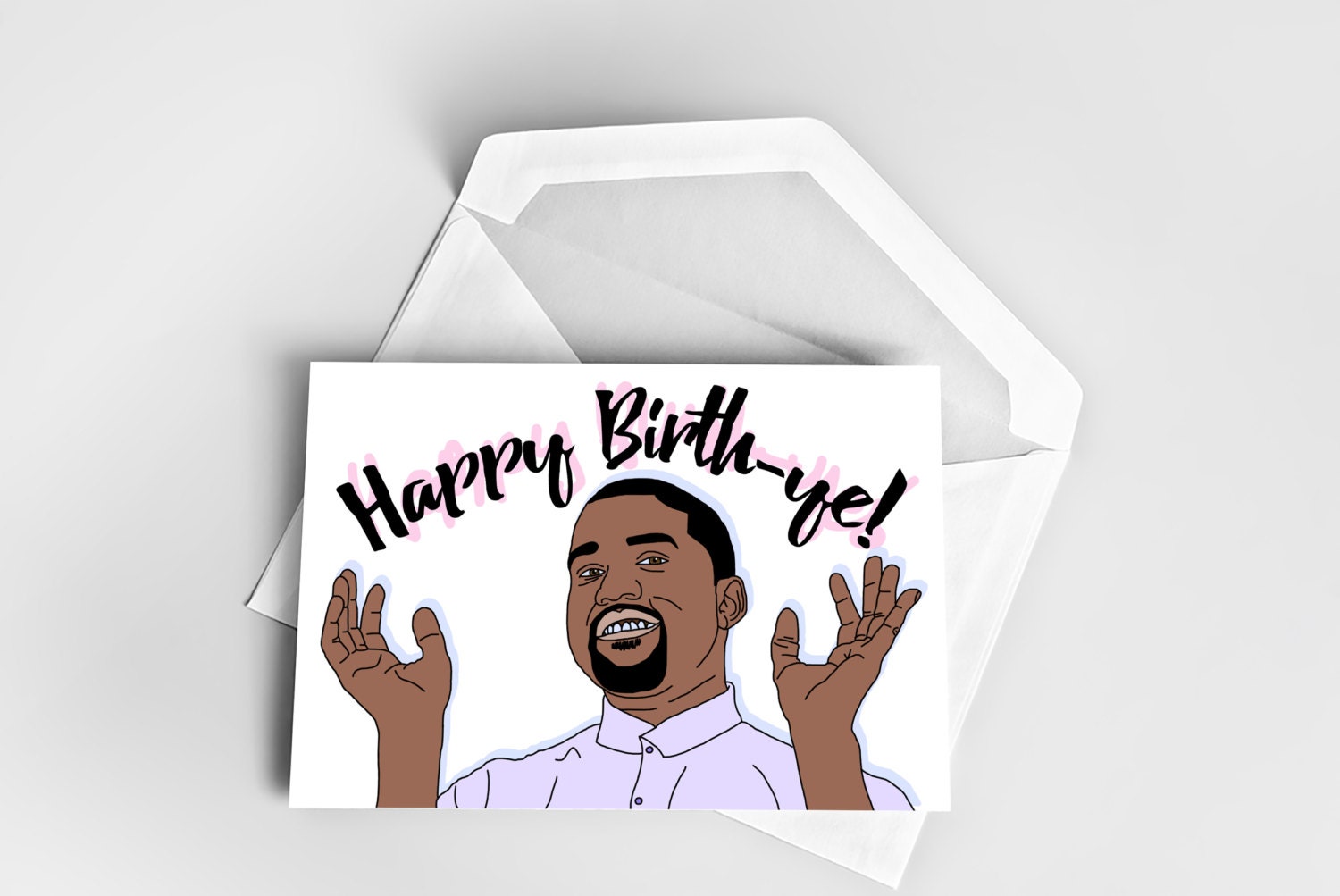 Kanye west Greeting Card by Sara Has