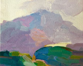 Mt Sopris, Colorado, 5 x 7&quot; limited edition of twenty prints, signed and numbered.