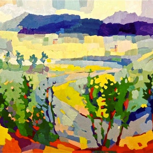 CLOSEOUT Very Large  Limited Edition Giclee Print, &quot;Over the Cowpasture River&quot; By Henry Isaacs