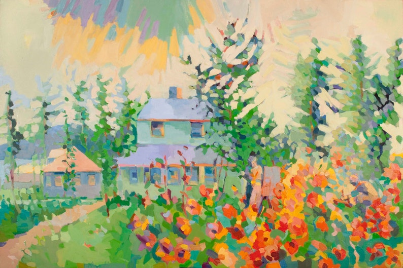 Ashley Bryan and Zoe Paint Lil's Garden limited edition image 0