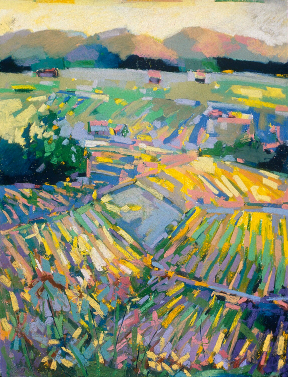 Champlain Valley From Snake Mountain, Addison, Vermont, 18 X 14 Inches