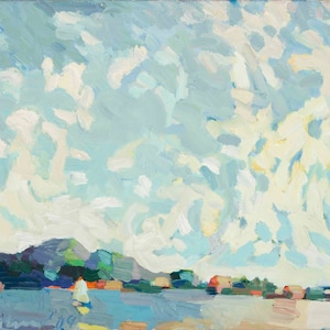 CLOSEOUT! Mackerel Sky, Mount Desert, Maine, 11 x 14&quot; print, edition of ten, signed and numbered