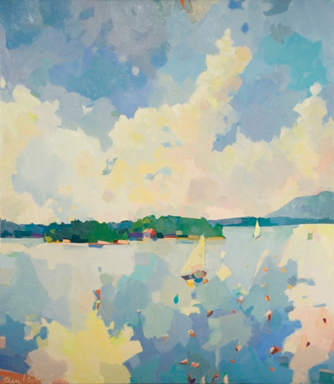 A NEW Very Small Print, View From the Windows 2. 6 X 4 , Twentyfive