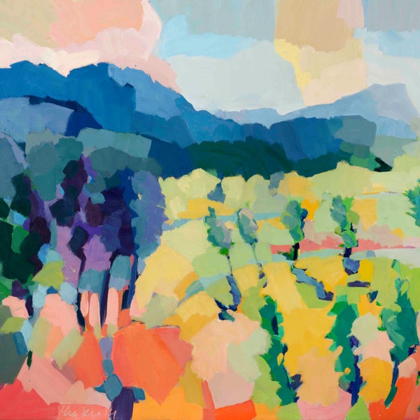 CLOSEOUT Orchard, Vermont  5 x 7" Limited Edition Prints by Henry Isaacs.