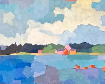 CLOSEOUT Somesville, Maine, (Acadia National Park)  print area 4x8&quot;, archival printing, signed and numbered