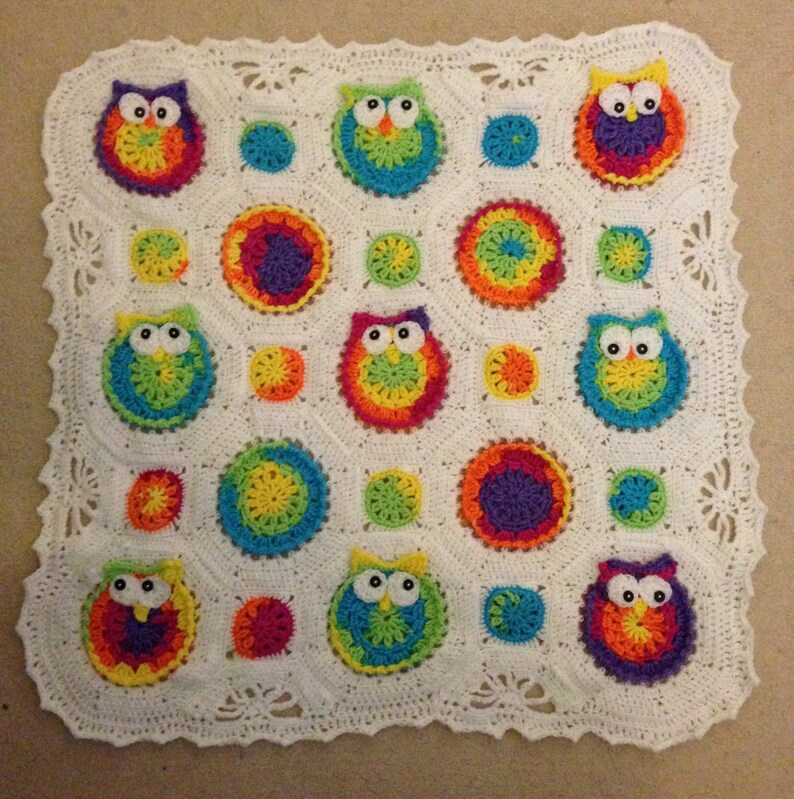 Owl Obsession Baby Blanket Etsy