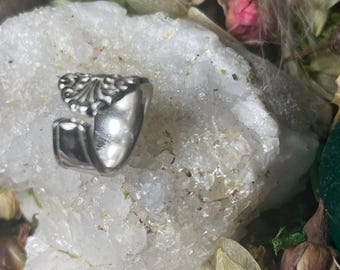 Silver Dreadlock/Loc Cuff made from repurposed silver 925.