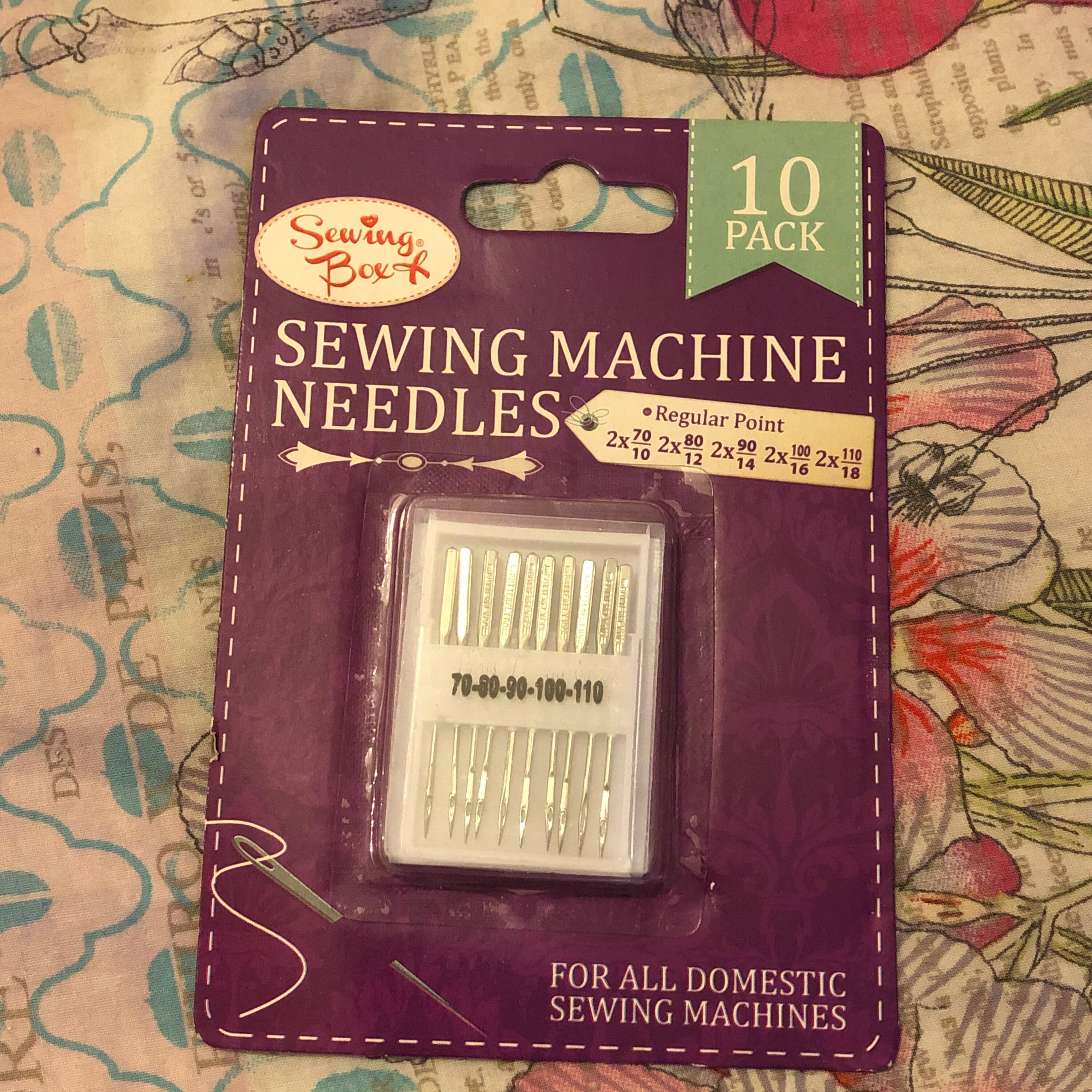 Sewing Machine Needles Domestic Sewing Machine Needles 10 Etsy