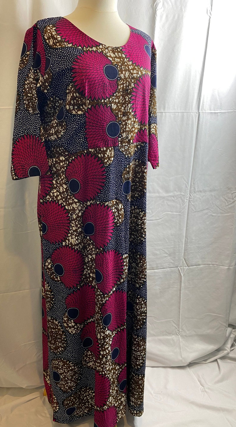 Size 1820 Long Ankara Dress Summer Ankara Dress Ankara Dress A-Line
