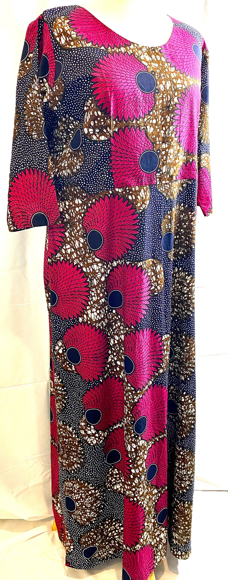 Size 1820 Long Ankara Dress Summer Ankara Dress Ankara Dress A-Line