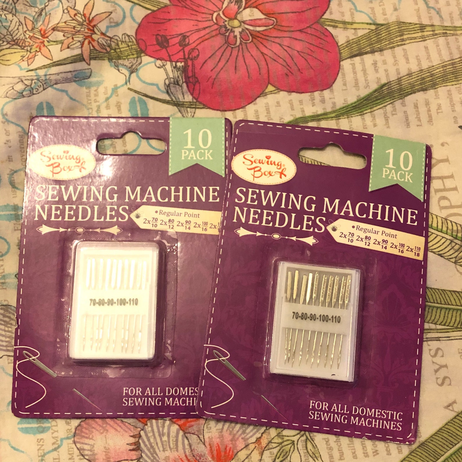 Sewing Machine Needles Domestic Sewing Machine Needles 10 Etsy