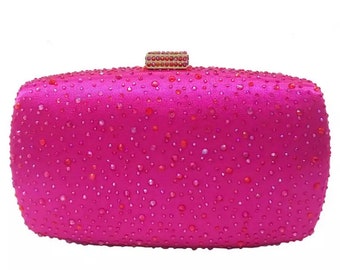 fuschia clutch