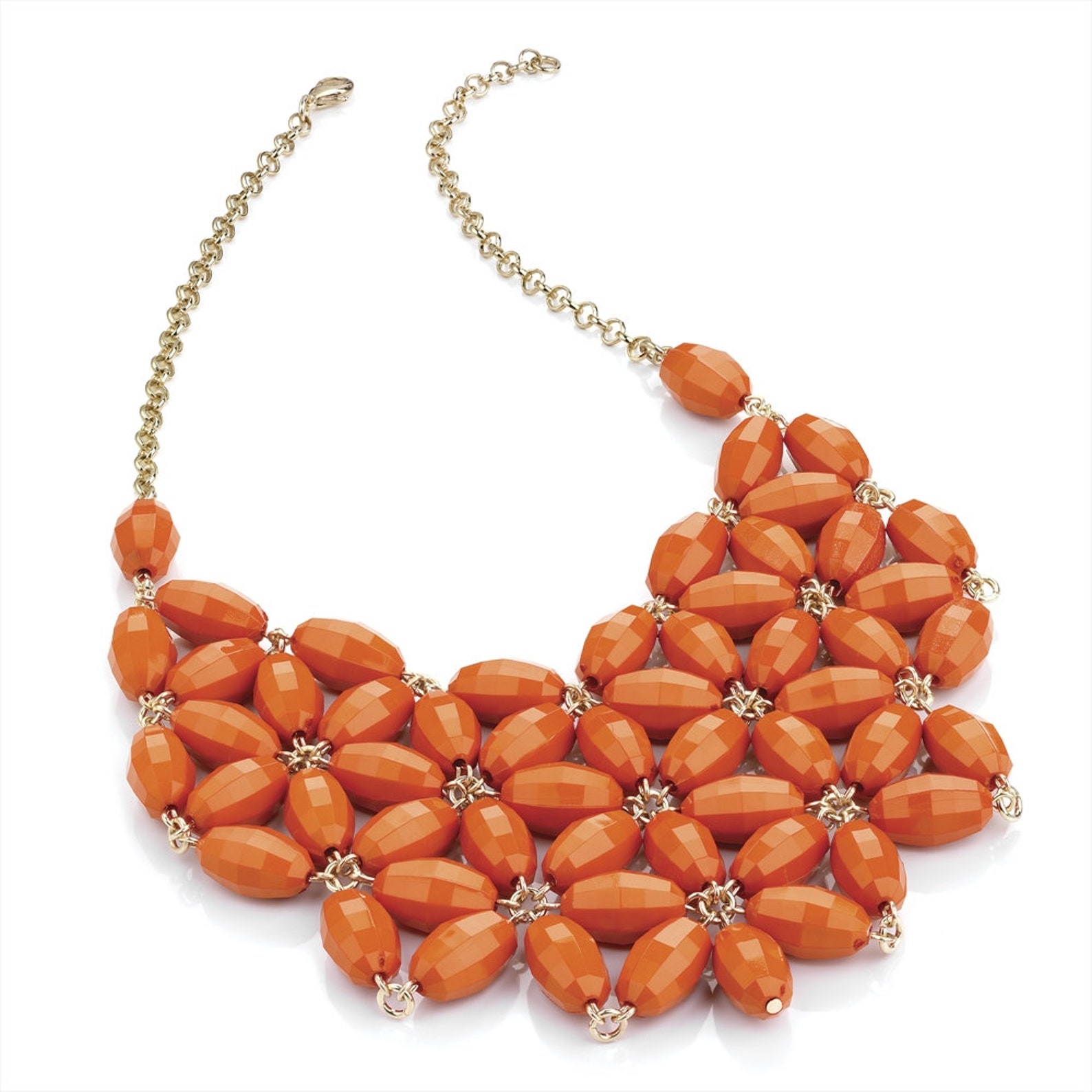 Beaded Necklace Beaded Bib Necklace Bead Necklace Etsy UK