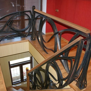 Custom forged iron / metal Railings, Stairs, fences, balcony, home/garden art metal decor