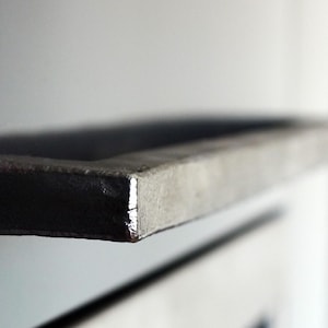 Cabinet Pull, Custom Cabinet Hardware, Hand Forged Iron Kitchen Handle, Drawer Pull, Drawer Handles, Forged Knob, Minimalism