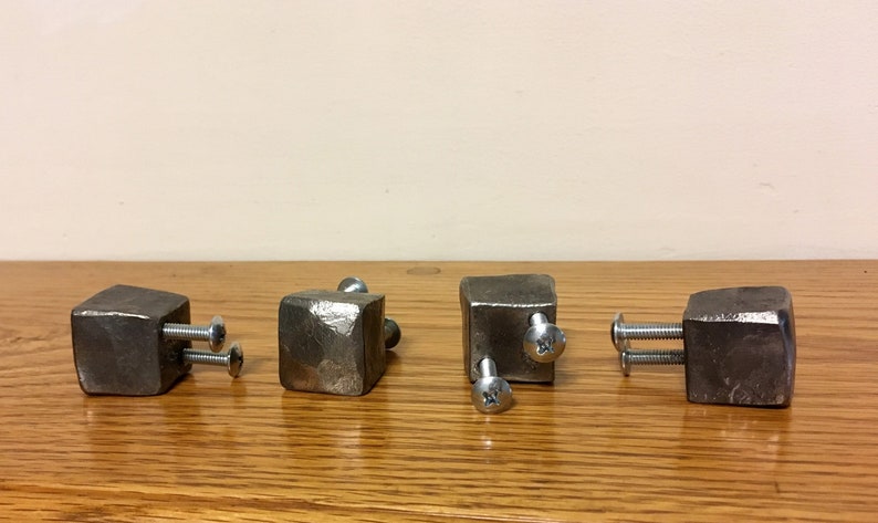 Cabinet Knob Cabinet Hardware Hand Forged Iron Kitchen Etsy