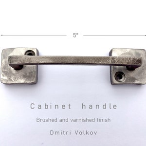 Cabinet Pull, Cabinet hardware, Hand forged  metal  Kitchen Handle, Drawer Pulls,  Cabinet  handle