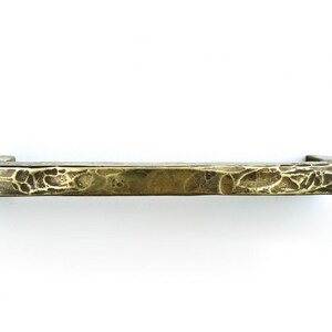 SOLID BRASS Cabinet Pull, Furniture Hardware, Forged Cabinet Kitchen Pull, Custom Cabinet / Drawer Pull, Modern Kitchen Cabinet Hardware