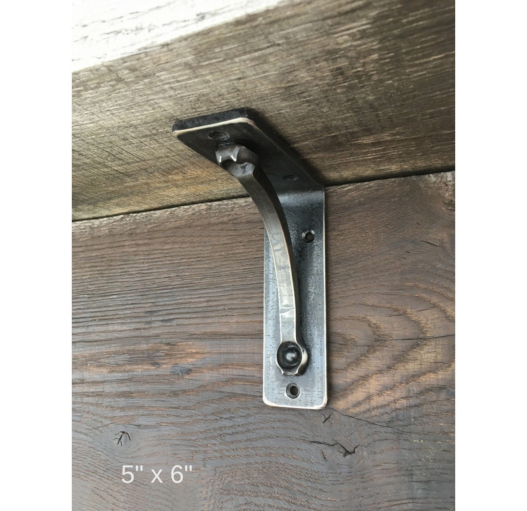 Shelf Brackets Hand Blacksmith Made Metal Handmade Shelf Corbel