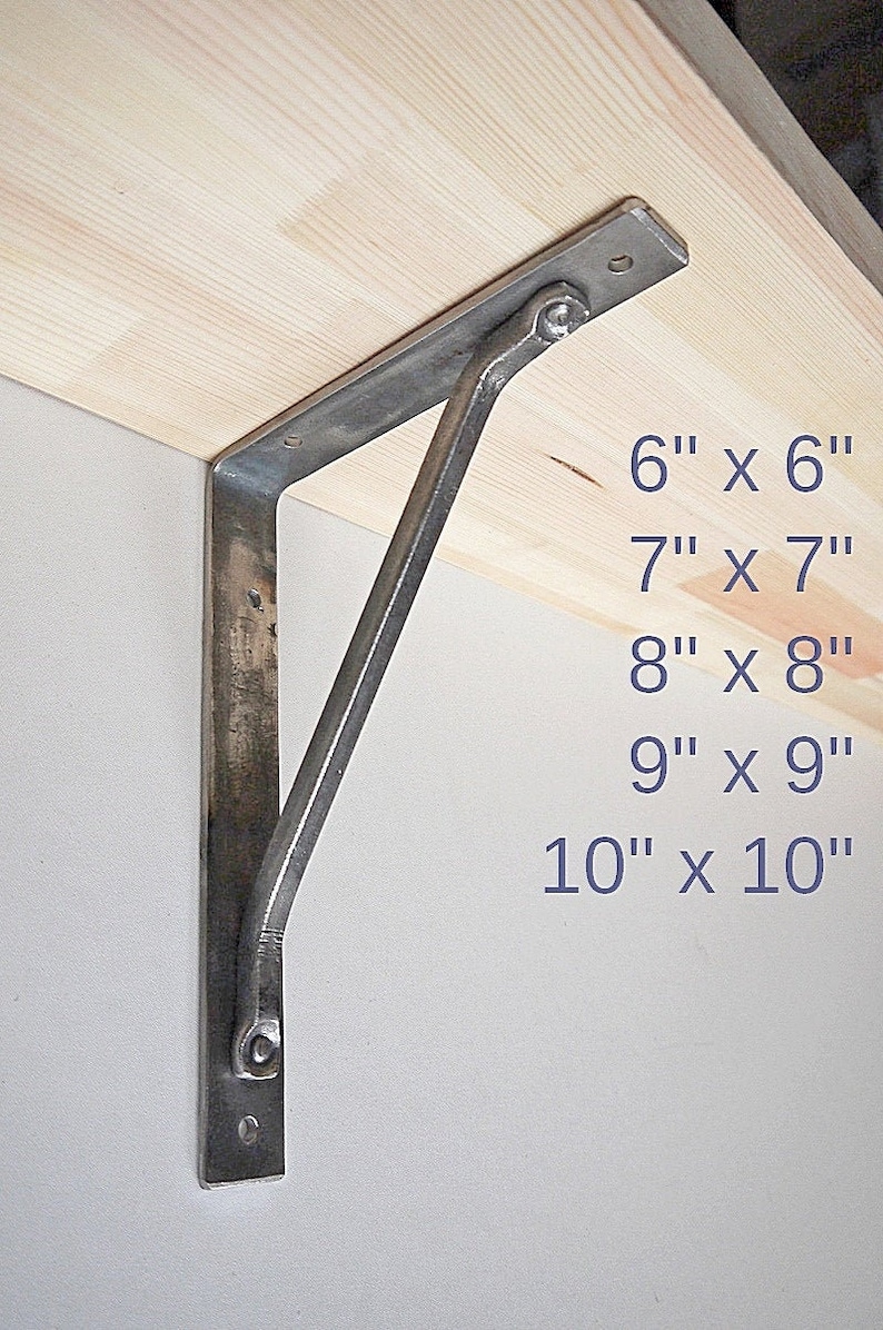 Metal iron hand shelf bracket corbel steel shelves Etsy