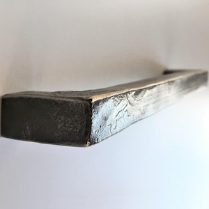 Cabinet Handle Pull 1/2" Drawer Handles, Hand Forged Cabinet Hardware, Custom Modern Farmhouse Pull Drawer Pull, Rustic Kitchen Cabinet Pull