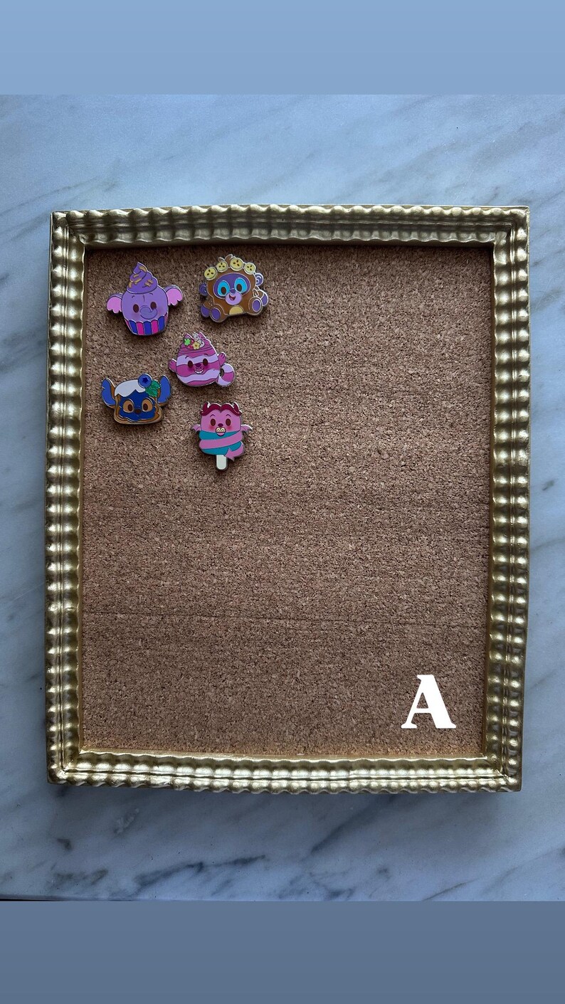 Vintage Style Frame Pin Display: 8x10 Collectible Pin Board - Etsy