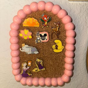 PINK PIN DISPLAY | frame pin display