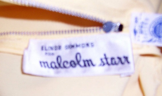 Elinor Simmons for Malcolm Starr-Yellow Beaded Ch… - image 5