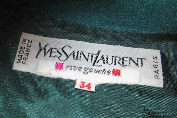Yves Saint Laurent-Rive Gauche-Emerald Green Styl… - image 5