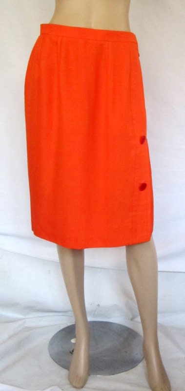1970's Givenchy Nouvelle Tomato Red Blouse and Skirt Ensemble - Etsy